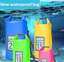 Mochila seca impermeável de 5l/10l/15l/20l/30l, saco de natação impermeável