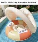 Rooxin piscina flutuante anel de natação do bebê tubo inflável anel de assen
