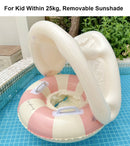Rooxin piscina flutuante anel de natação do bebê tubo inflável anel de assen