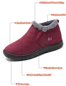 Bota de Inverno Impermeável e Antiderrapante – SnowStride