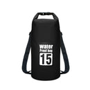 Mochila seca impermeável de 5l/10l/15l/20l/30l, saco de natação impermeável