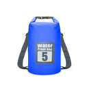 Mochila seca impermeável de 5l/10l/15l/20l/30l, saco de natação impermeável