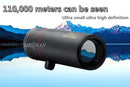 Telescópio monocular hd de alta ampliação, à prova d'água, mini telescópio portátil, zoom militar, escopo 10x para viagens e caça