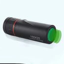 Telescópio monocular hd de alta ampliação, à prova d'água, mini telescópio portátil, zoom militar, escopo 10x para viagens e caça