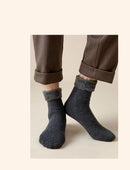 2 pares meias de inverno masculinas quentes absorventes botas de neve térmicas