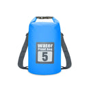 Mochila seca impermeável de 5l/10l/15l/20l/30l, saco de natação impermeável
