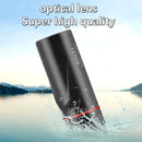 Telescópio monocular hd de alta ampliação, à prova d'água, mini telescópio portátil, zoom militar, escopo 10x para viagens e caça