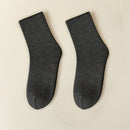 2 pares meias de inverno masculinas quentes absorventes botas de neve térmicas