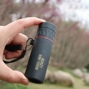 Telescópio monocular hd de alta ampliação, à prova d'água, mini telescópio portátil, zoom militar, escopo 10x para viagens e caça