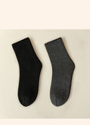 2 pares meias de inverno masculinas quentes absorventes botas de neve térmicas
