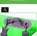 Mochila seca impermeável de 5l/10l/15l/20l/30l, saco de natação impermeável