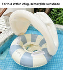 Rooxin piscina flutuante anel de natação do bebê tubo inflável anel de assen