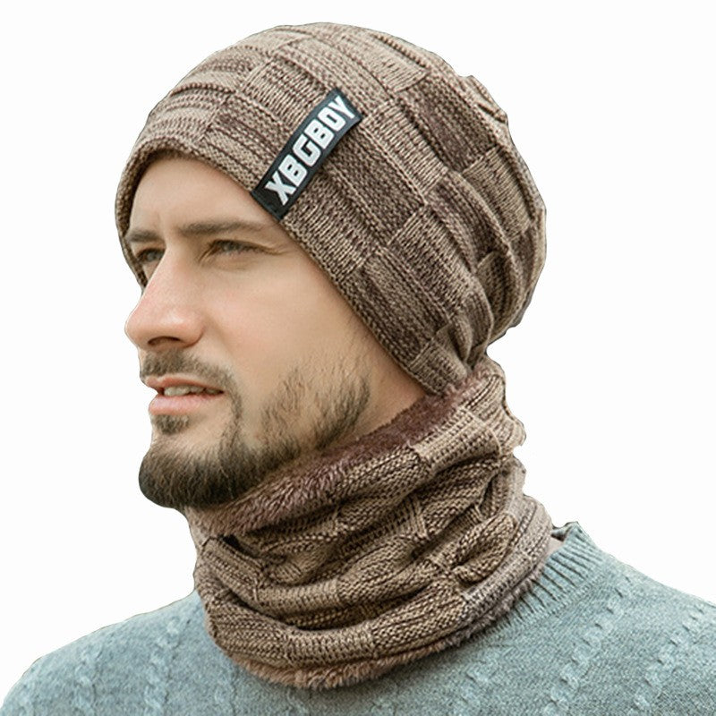Chapéu de inverno para homens mulheres pulôver chapéu cachecol terno mais vel