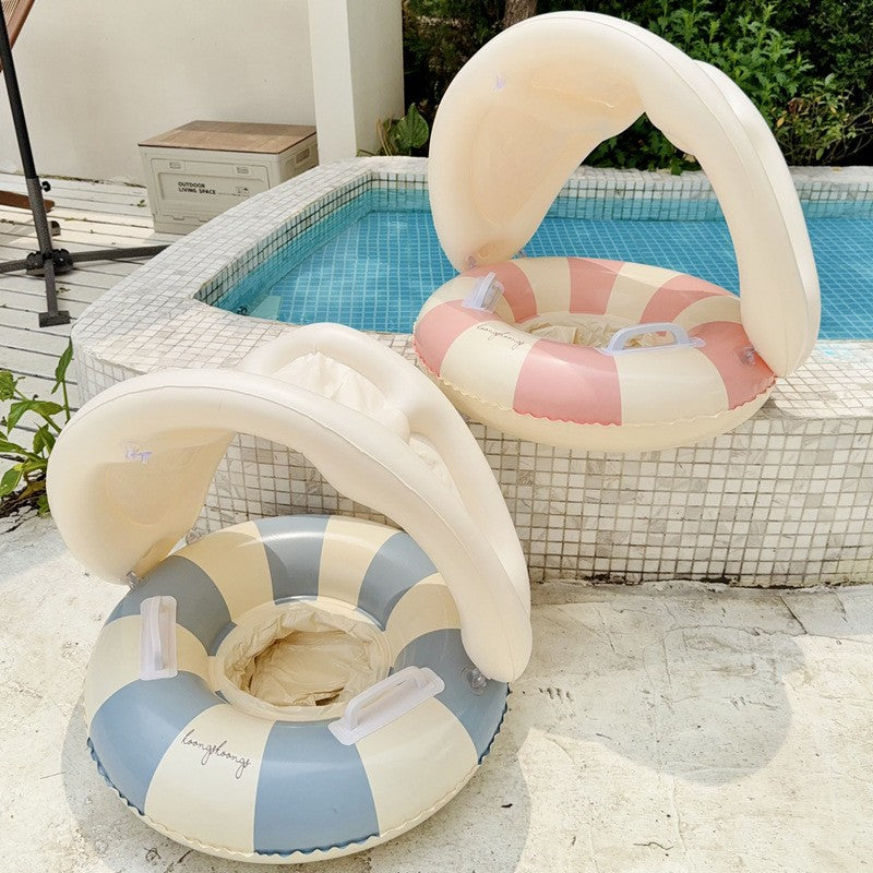 Rooxin piscina flutuante anel de natação do bebê tubo inflável anel de assen