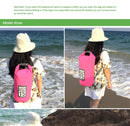 Mochila seca impermeável de 5l/10l/15l/20l/30l, saco de natação impermeável