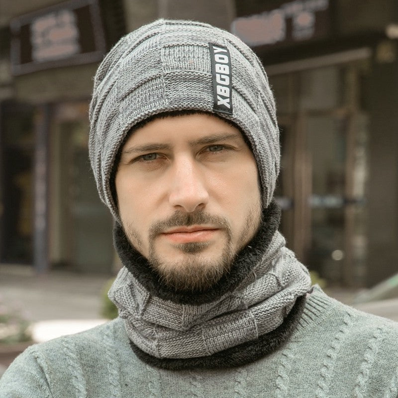 Chapéu de inverno para homens mulheres pulôver chapéu cachecol terno mais vel