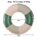 Rooxin piscina flutuante anel de natação do bebê tubo inflável anel de assen