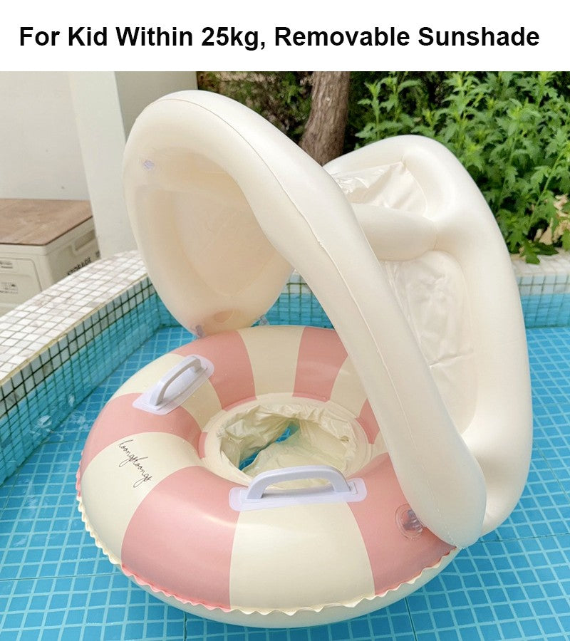 Rooxin piscina flutuante anel de natação do bebê tubo inflável anel de assen
