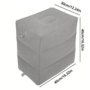 Travesseiro inflável portátil para descanso de pés, para viagem, portátil, a