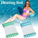 Rede de água dobrável de verão, colchão de ar inflável para piscina, praia,