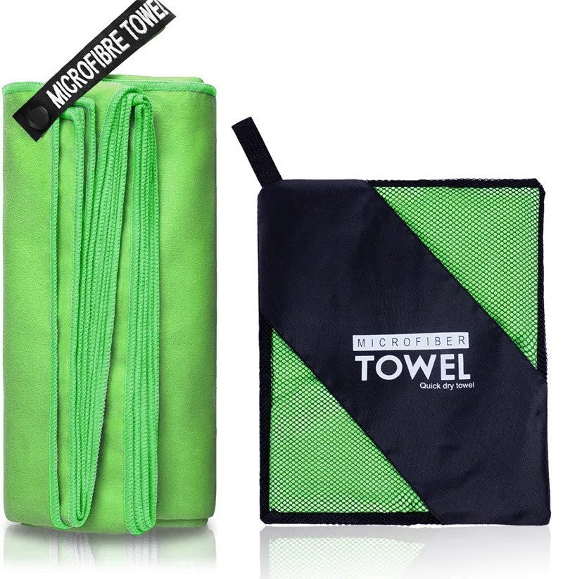 40x80/80x160cm toalha esportiva de secagem rápida azul cinza verde laranja nata