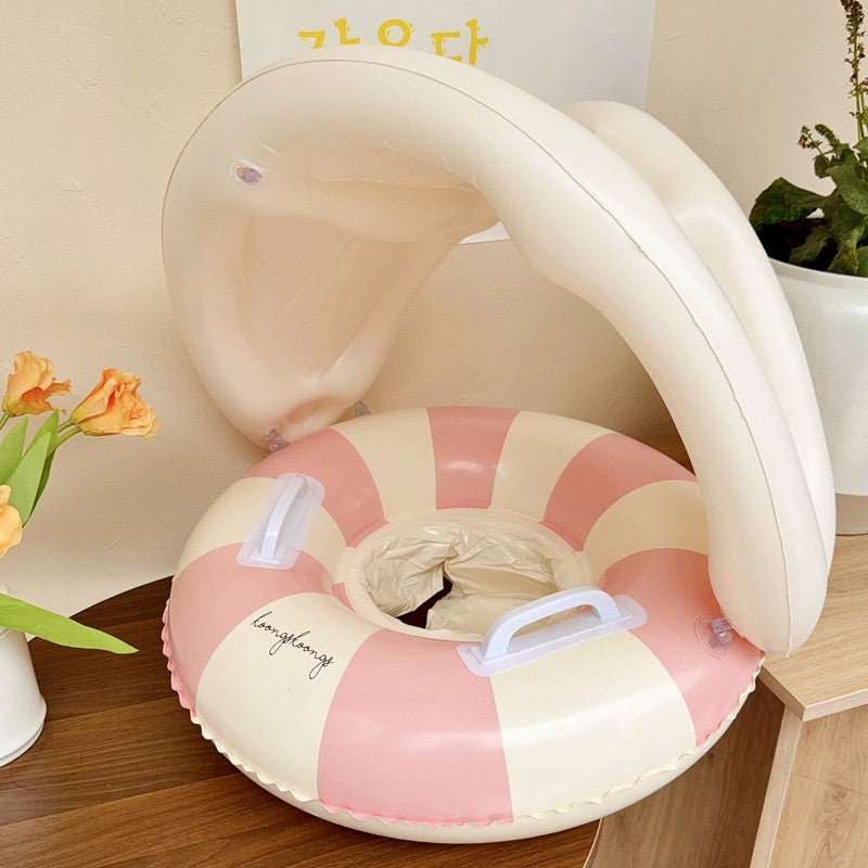 Rooxin piscina flutuante anel de natação do bebê tubo inflável anel de assen