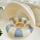 Rooxin piscina flutuante anel de natação do bebê tubo inflável anel de assen