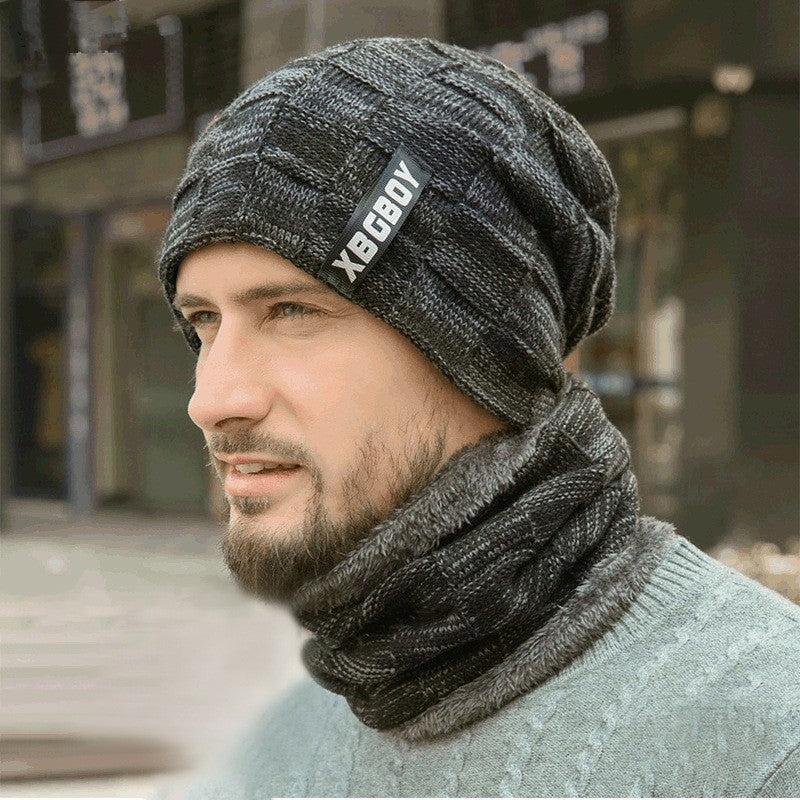 Chapéu de inverno para homens mulheres pulôver chapéu cachecol terno mais vel