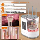 Máquina de Limpeza de Pincéis – PureBrush™ – Menos Bactérias, Mais Cuidado com a Pele