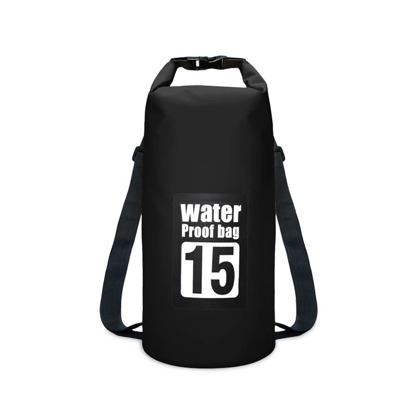 Mochila seca impermeável de 5l/10l/15l/20l/30l, saco de natação impermeável