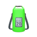 Mochila seca impermeável de 5l/10l/15l/20l/30l, saco de natação impermeável