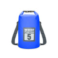 Mochila seca impermeável de 5l/10l/15l/20l/30l, saco de natação impermeável