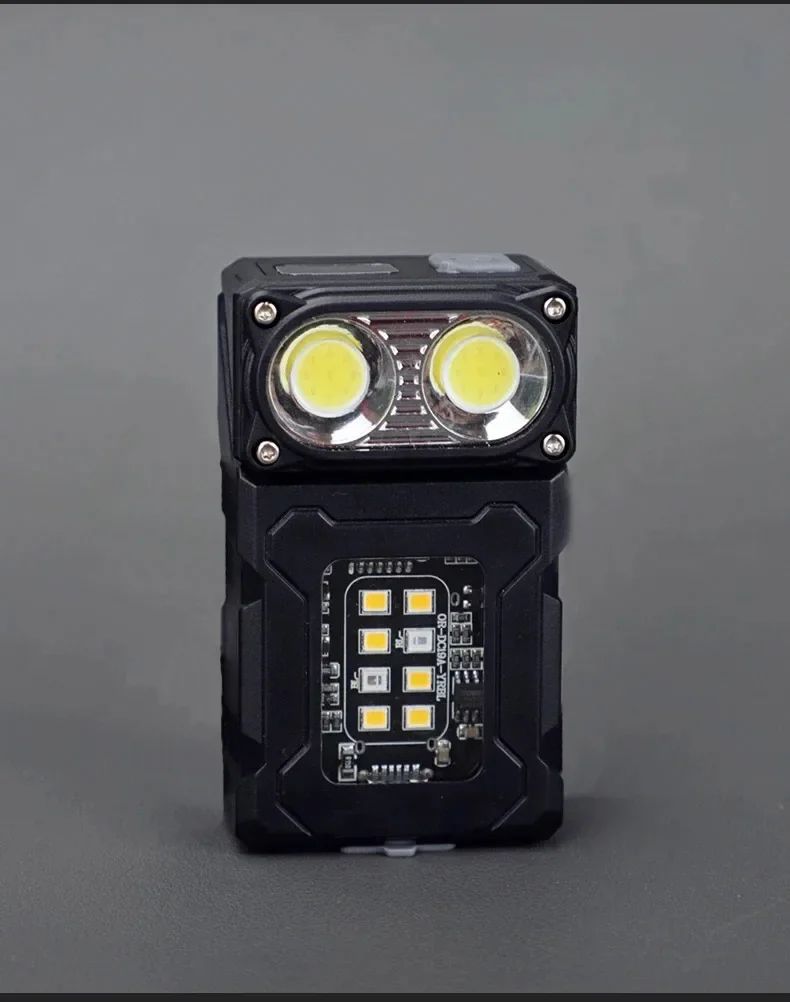 Multifuncional independente lanterna led ao ar livre mini luz de trabalho portá