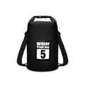 Mochila seca impermeável de 5l/10l/15l/20l/30l, saco de natação impermeável