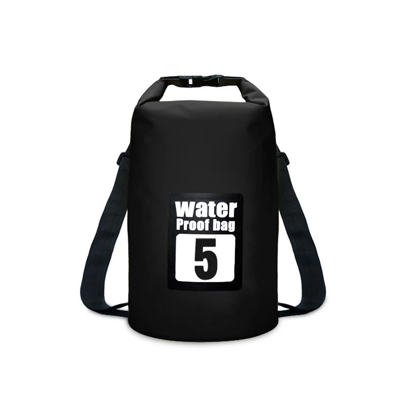 Mochila seca impermeável de 5l/10l/15l/20l/30l, saco de natação impermeável