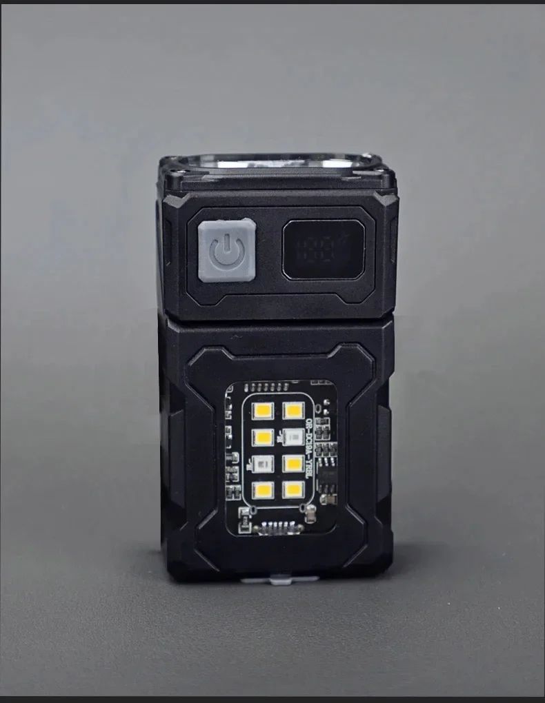 Multifuncional independente lanterna led ao ar livre mini luz de trabalho portá