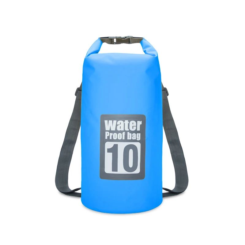 Mochila seca impermeável de 5l/10l/15l/20l/30l, saco de natação impermeável
