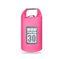 Mochila seca impermeável de 5l/10l/15l/20l/30l, saco de natação impermeável