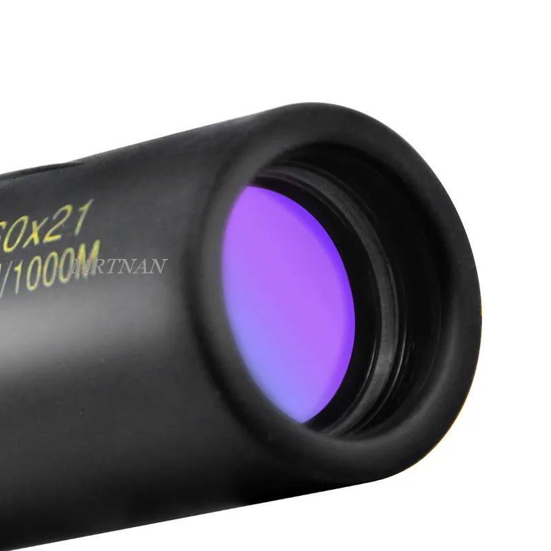 Telescópio monocular hd de alta ampliação, à prova d'água, mini telescópio portátil, zoom militar, escopo 10x para viagens e caça