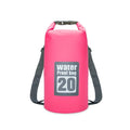 Mochila seca impermeável de 5l/10l/15l/20l/30l, saco de natação impermeável