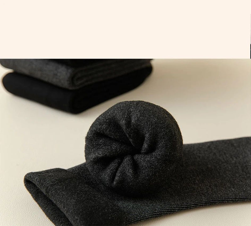 2 pares meias de inverno masculinas quentes absorventes botas de neve térmicas