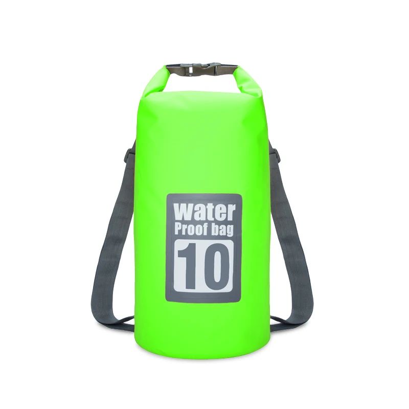 Mochila seca impermeável de 5l/10l/15l/20l/30l, saco de natação impermeável