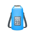 Mochila seca impermeável de 5l/10l/15l/20l/30l, saco de natação impermeável
