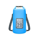 Mochila seca impermeável de 5l/10l/15l/20l/30l, saco de natação impermeável