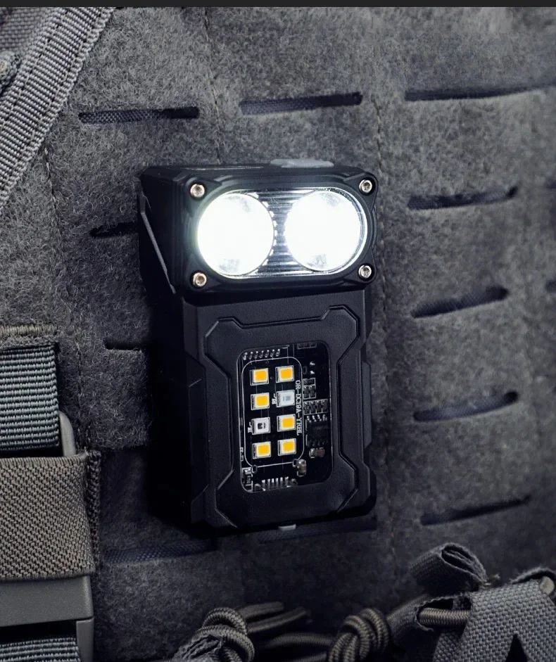 Multifuncional independente lanterna led ao ar livre mini luz de trabalho portá