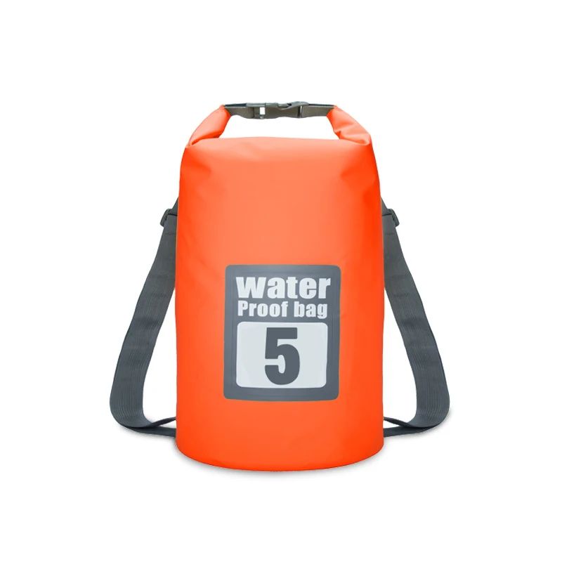 Mochila seca impermeável de 5l/10l/15l/20l/30l, saco de natação impermeável