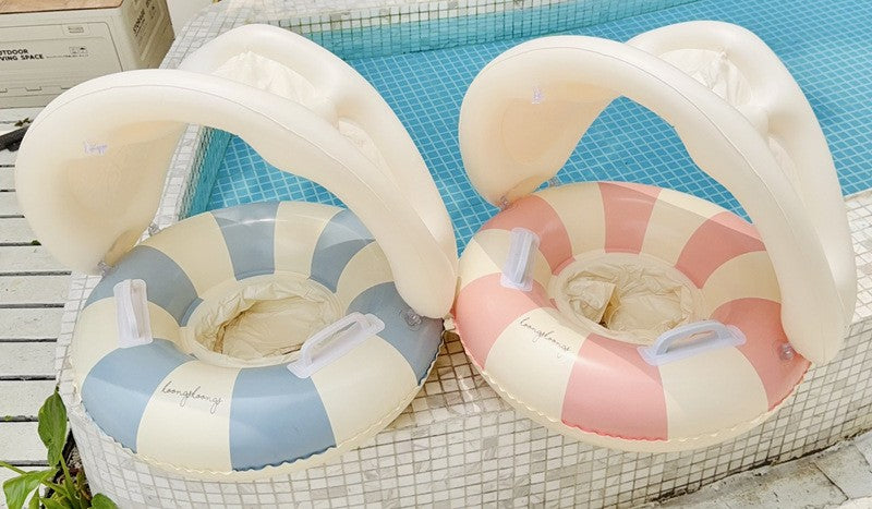 Rooxin piscina flutuante anel de natação do bebê tubo inflável anel de assen
