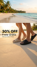 Chinelo Slide Unissex- SummerCloud™– Conforto Macio para o Verão