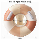 Rooxin piscina flutuante anel de natação do bebê tubo inflável anel de assen